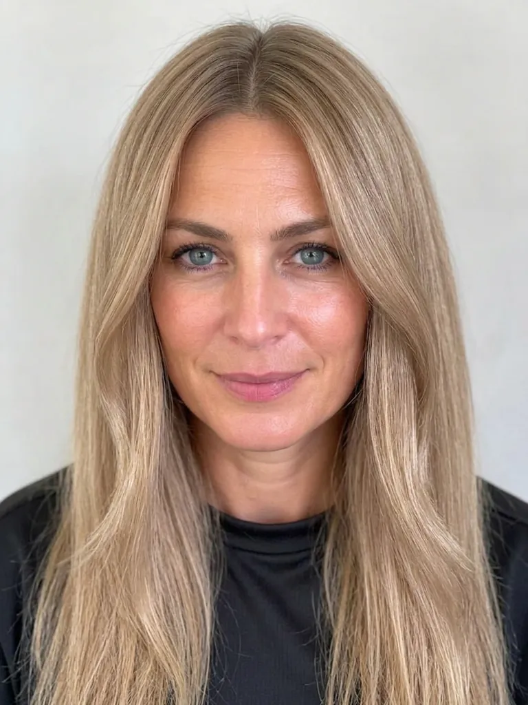 After color correction at Muse Boutique Salon in Arlington, VA