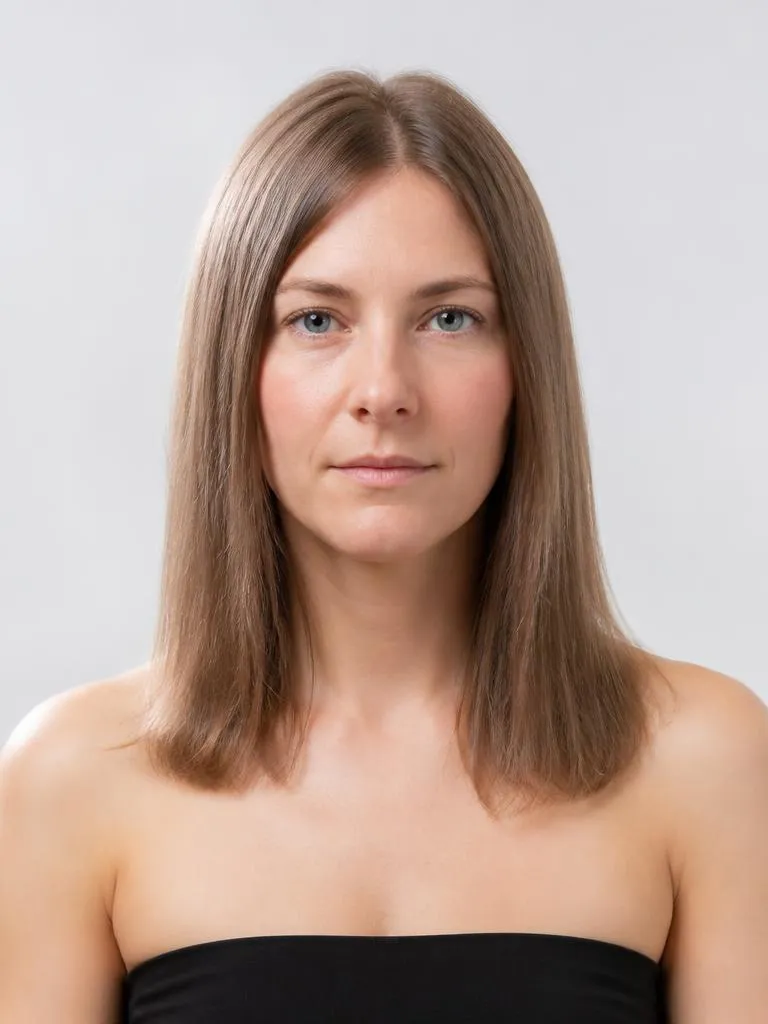 Before highlights at Muse Boutique Salon in Arlington, VA